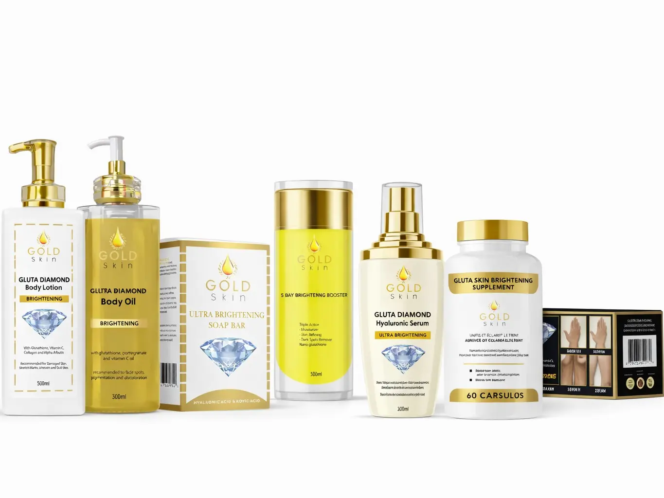 Gluta Diamond Collection: Ultimate Combo