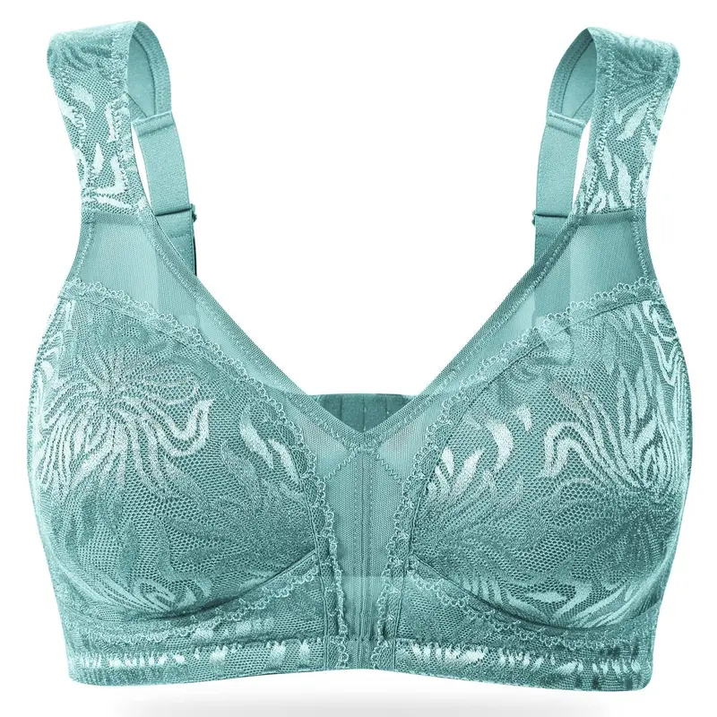 Wingslove Comfort Full Coverage Plus Size Minimizer Bra For Bigger Chested Women's Wireless Bras