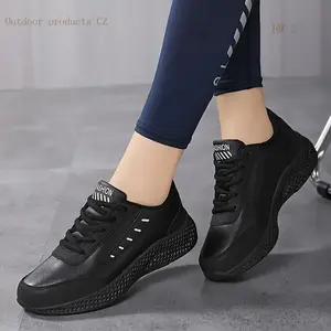 Women's Waterproof Non-slip Soft Sole Comfortable Sports Sneakers for Kitchen Work