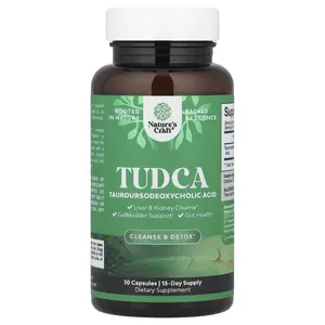 Nature's Craft TUDCA, 30 Capsules (250 mg per Capsule)