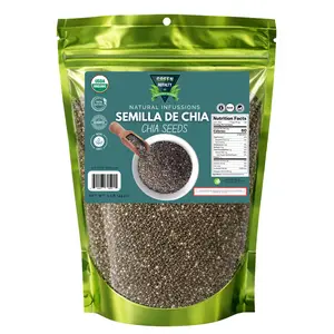 USDA Organic Chia Seed | Semilla Chia Organica(1 lb)- Food edible | All Natural | Snack