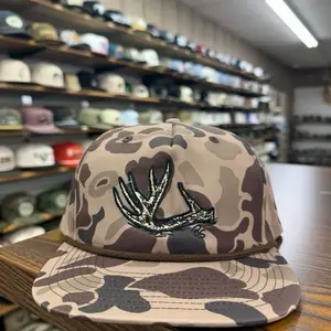 Antler Shed Rope Hat - Bark Duck Camo