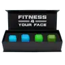 Jawzrsize Athletic Bundle Jaw Enhancer - Jaw, Face, and Neck Exerciser, Helps Reduce Stress and Cravings - Facial Exercise (Pop N Go & Custom Fit (Beg., Adv., & Elite), Green & Blue)