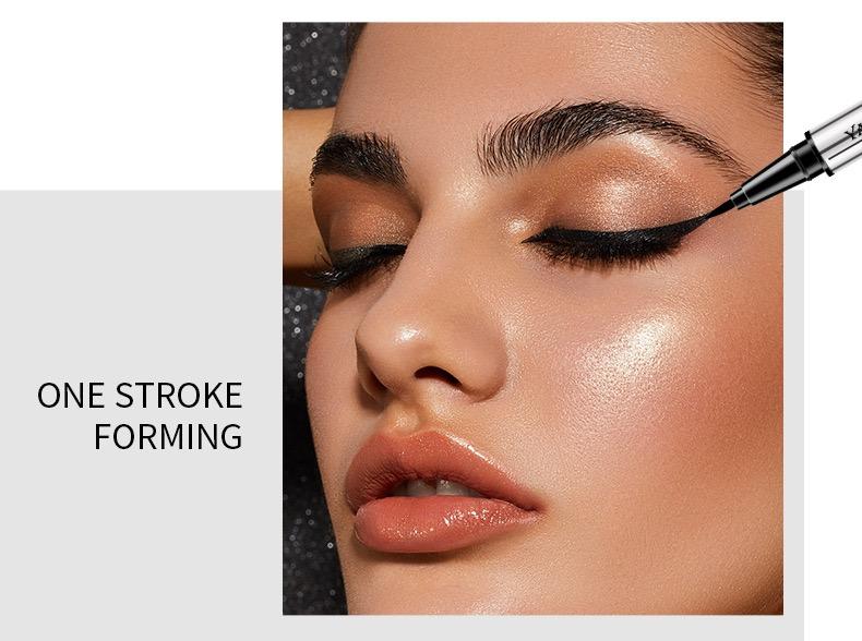 【YANQINA】Long-lasting eyeliner -lightweight, waterproof,vegan,cruelty-free,24-hour smooth application,ultra- creamy and silky smooth texture.