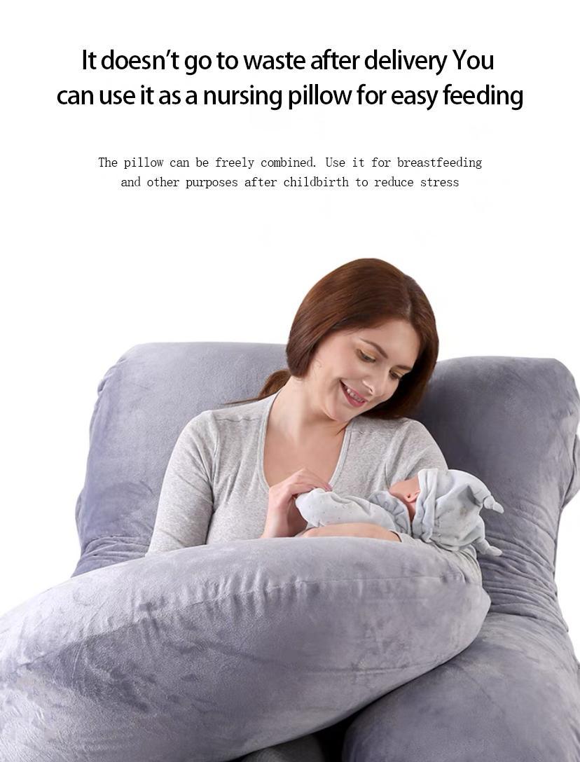 TTZZ Pregnancy Pillows, U-Shape Full Body Pillow, Removable Cooling Cover, Pregnancy Pillows for Sleeping, Body Pillows for Adults, Maternity Pillow and Pregnancy Must Haves TTZZ Pregnancy Pillows, U-Shape Full Body Pillow, Removable Cooling Cover, Pregnancy Pillows for Sleeping, Body Pillows for Adults, Maternity Pillow and Pregnancy Must Haves