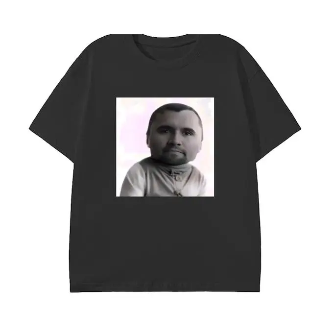 Casual Streetwear Graphic Image T-Shirt with Funny Meme Print, Unisex Shortsleeve Round Neck Design in Soft Fabric, Top
