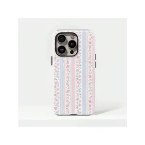 Compatible with iPhone 17 ProMax Love Shack Fancy Floral Case Coquette Girl Cover  With  17, 16, 15, 14, 13, 12, 11, Pro Max, Suitable For  17 Air