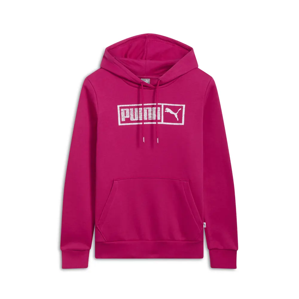 PUMA Womens Bar Up Hoodie Casual Outerwear Casual - Pink