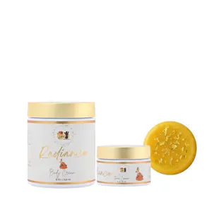 RADIANCE Ultimate Nourishing TURMERIC Trio: Body Cream, Face Cream & Soap