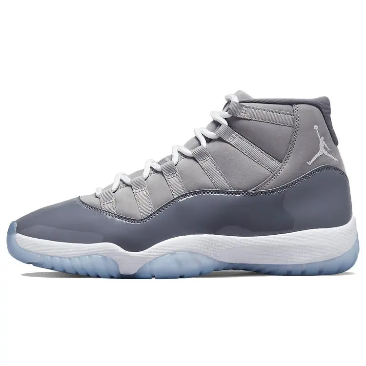 Air Jordan 11 Retro 'Cool Grey' 2021, Men's Sports Sneakers, Performance Hoops Shoes