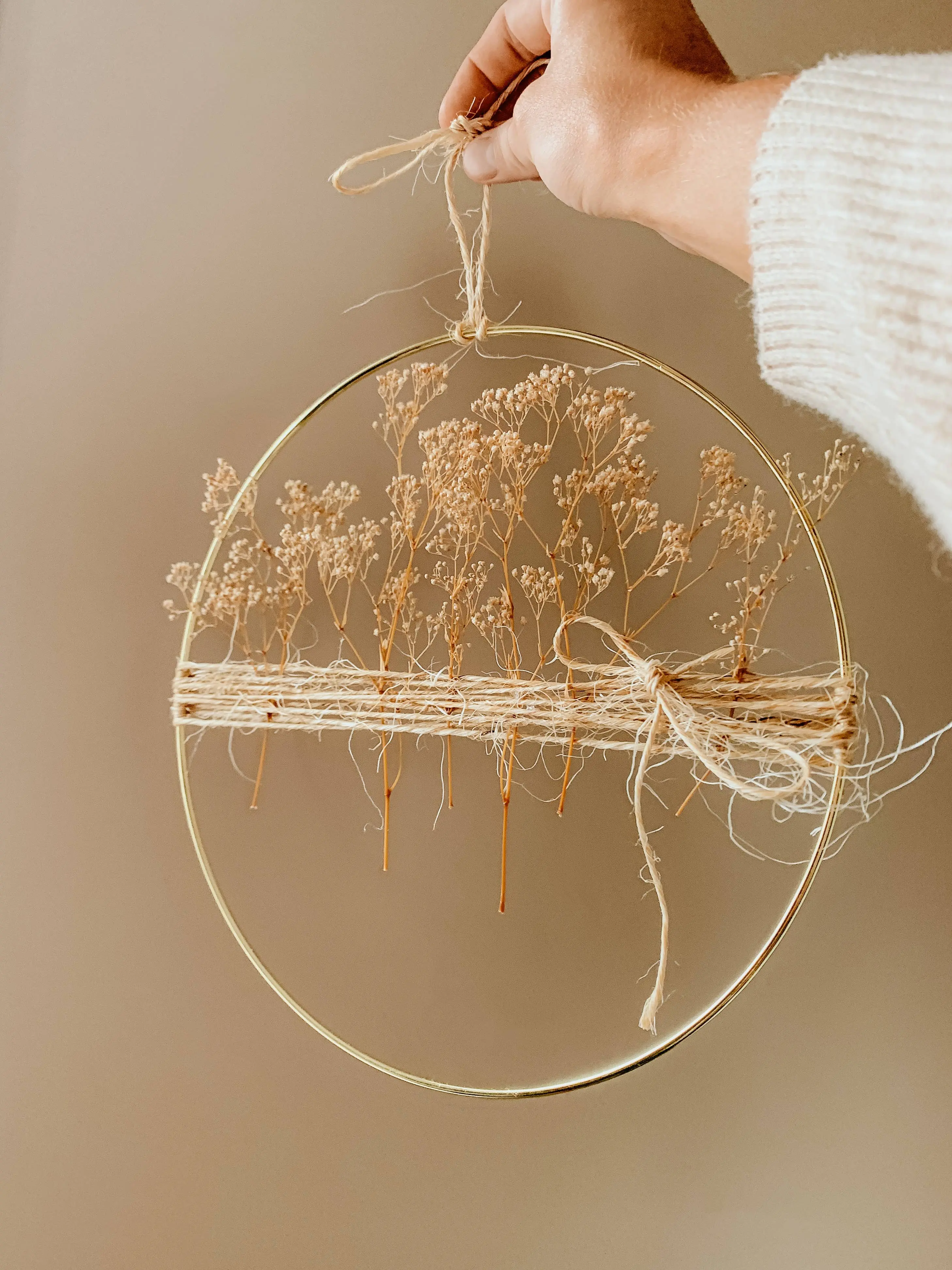 Dried Flowers Wreath