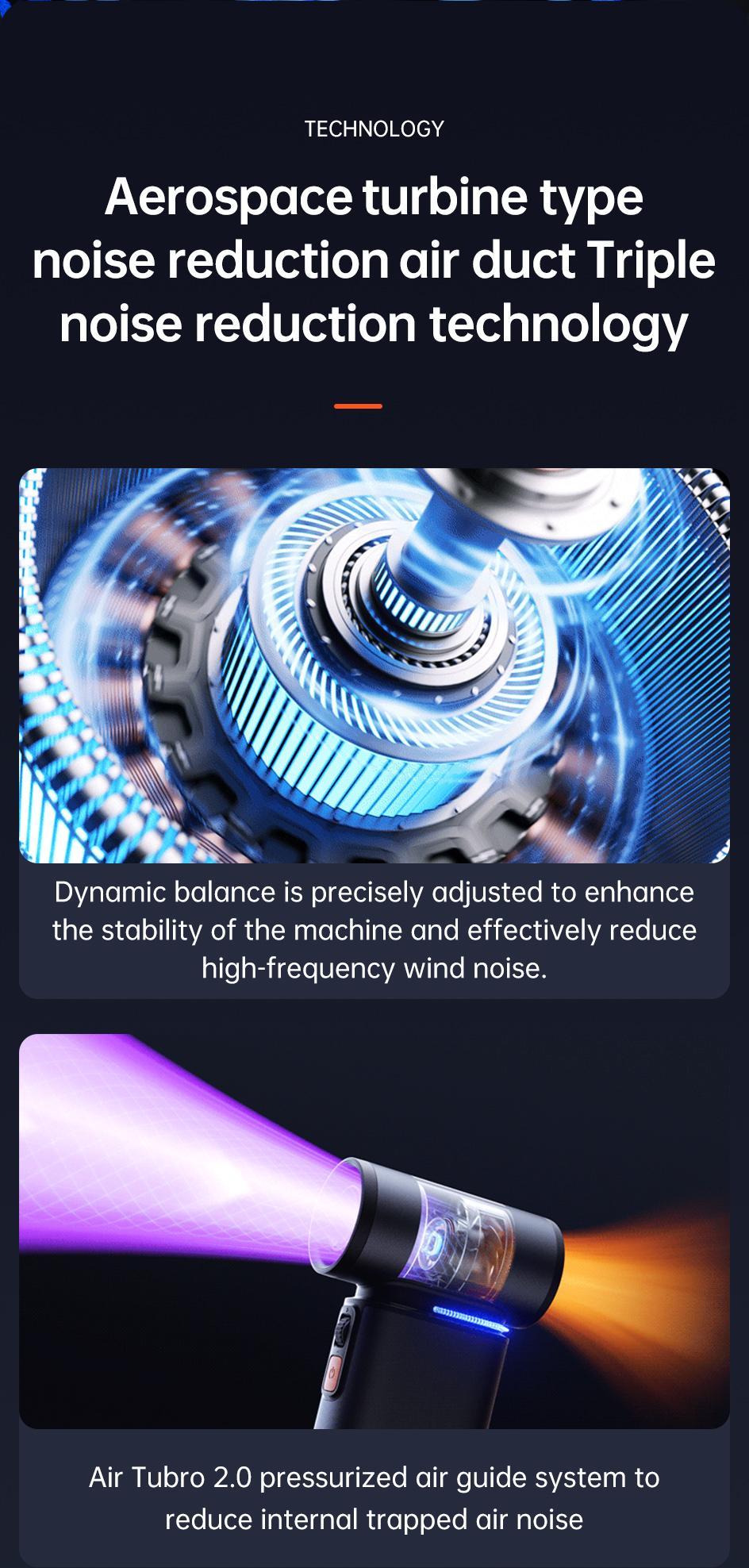 JISULIFE Portable Fan, High-Speed Turbo Portable Fan with 100 Adjustable Speeds, 9000mAh USB Rechargeable Battery, LED Display, Powerful Cooling Solution for Personal Use,car accessories