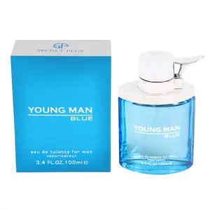 Young Man Blue Spray Perfume Eau de Parfum for Men 100ml 3.4 fl oz