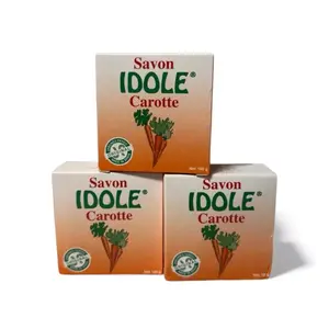 idole carrot soap 3 pcs