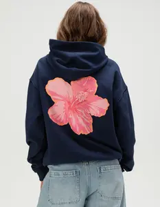 FULL TILT Hibiscus Womens Hoodie