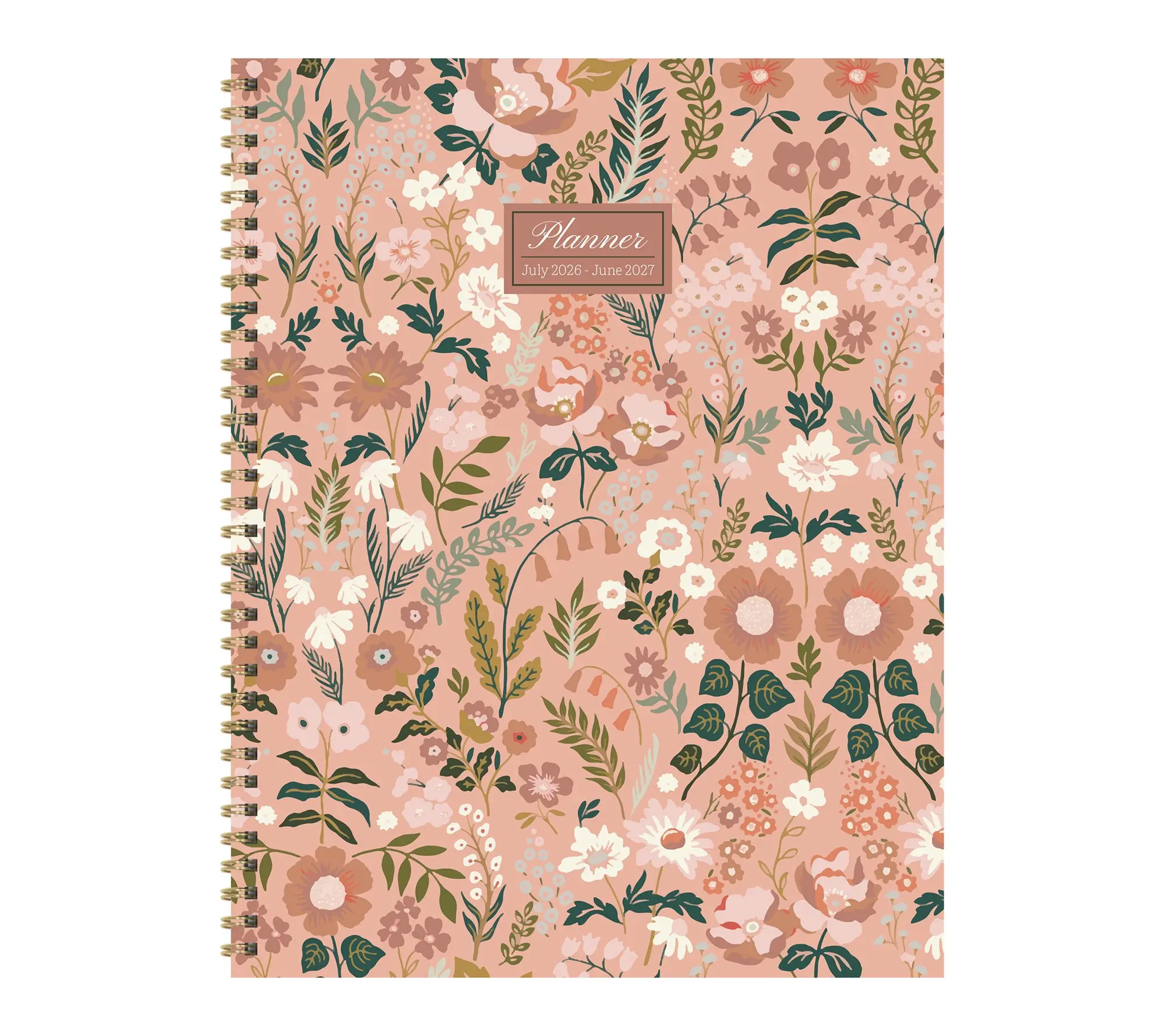 TF Publishing Blooming Pink Weekly Monthly Plan ner July 2026