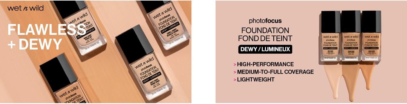 nft.we.t n wild Photo Focus Dewy Liquid Foundation Makeup, Soft Beige (Packaging May vary) nft.we.t n wild Photo Focus Dewy Liquid Foundation Makeup, Soft Beige (Packaging May vary)