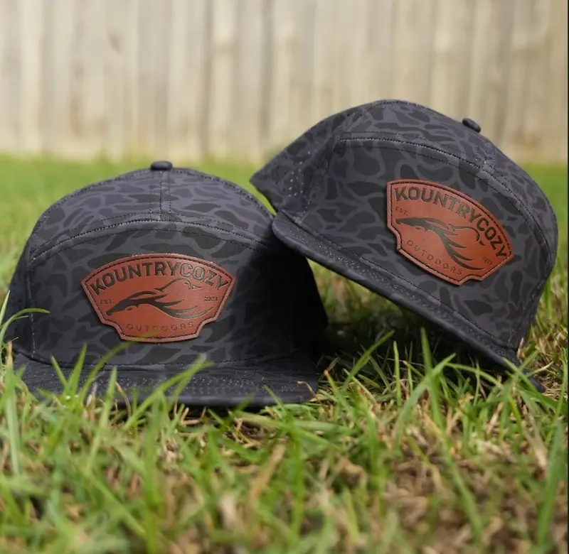 leather patch hat - TikTok Shop display picture 1
