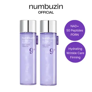 [numbuzin Official] No.9 NAD+ PDRN Toner | NAD+ PDRN Glow Boosting Toner | Glowing, Firming, Hydrating, Elasticity, Wrinkles, Fine Lines, Korean Skincare | Salmon PDRN, Peptides, NAD+ | Essence for Dull, Dry Skin | 5.07 fl. Oz