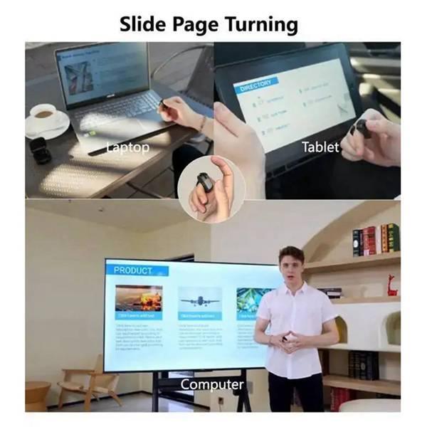 2.4G Wireless Bluetooth Ring Phone Accessory for Content Creators - Magnetic, Waterproof, Portable Wearable Tech Gadget, Short Video Like Button, Lazy Selfie Controller, Fast Charging Page Turner, Accessories