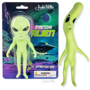 👽 Stretchy Alien Toy 6" Sand Filled Jiggly Limbs Squishy Stress Relief Gag Gift