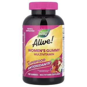 Nature's Way Alive!® Women's Gummy Multivitamin, Mixed Berry, 150 Gummies