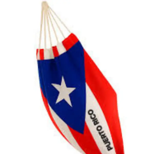 Puerto Rico Hammock/comes with bag with PR flag