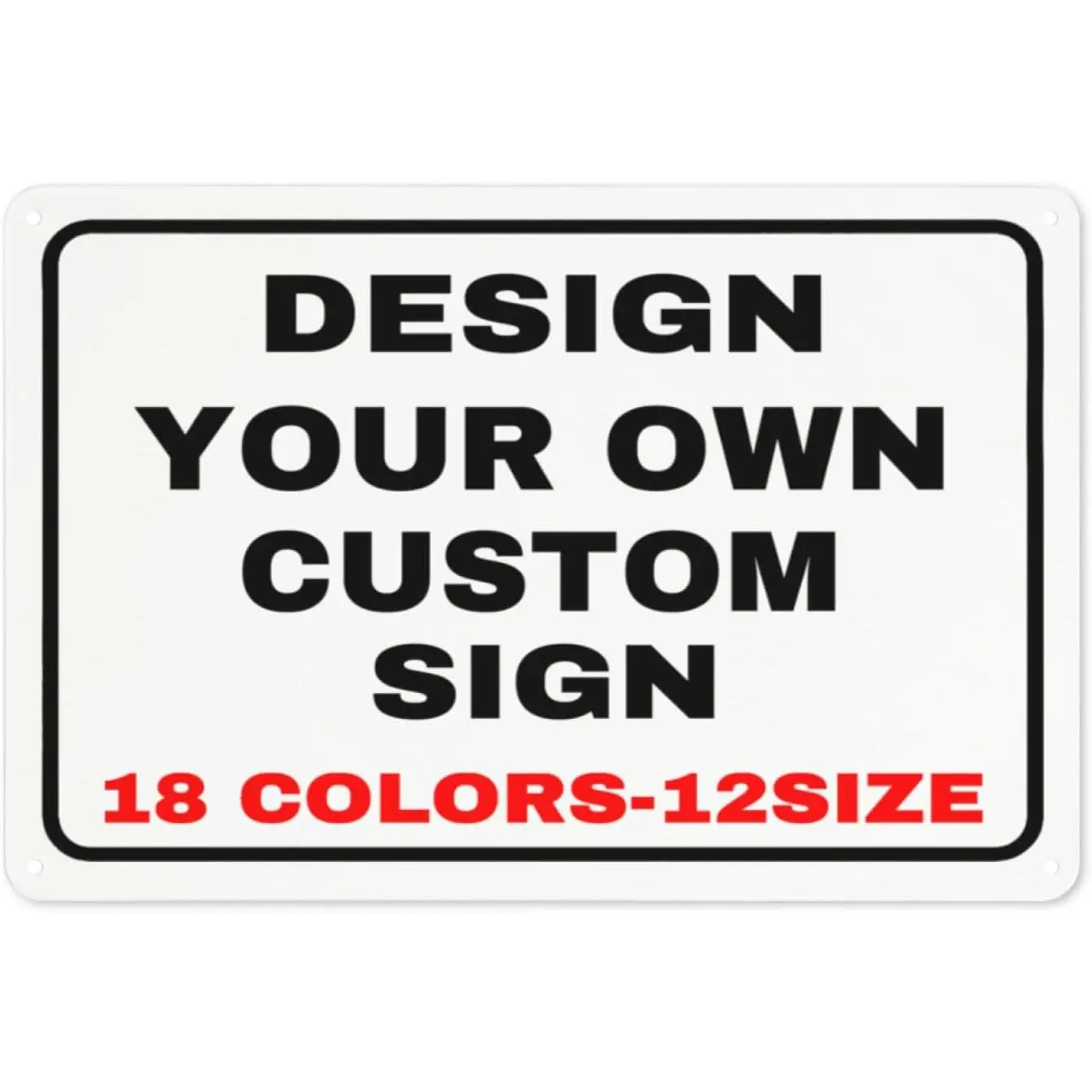 Signs Outdoor Metal Personalized Signs With Your Photo Text Logo Wall Sign Decorative House Signs For Business Workplace Office Home
