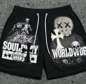 Youth/Women/Men’s Y2k Print Youth Shorts