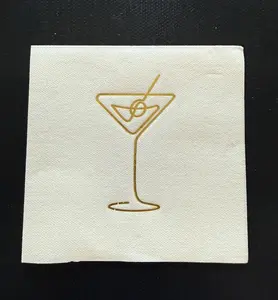 Sippin on Somethin' Martini Cocktail Napkin