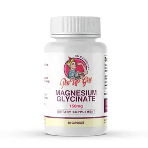 PIN UP GIRL Magnesium Glycinate | 150mg | Supports Muscle Recovery & Energy