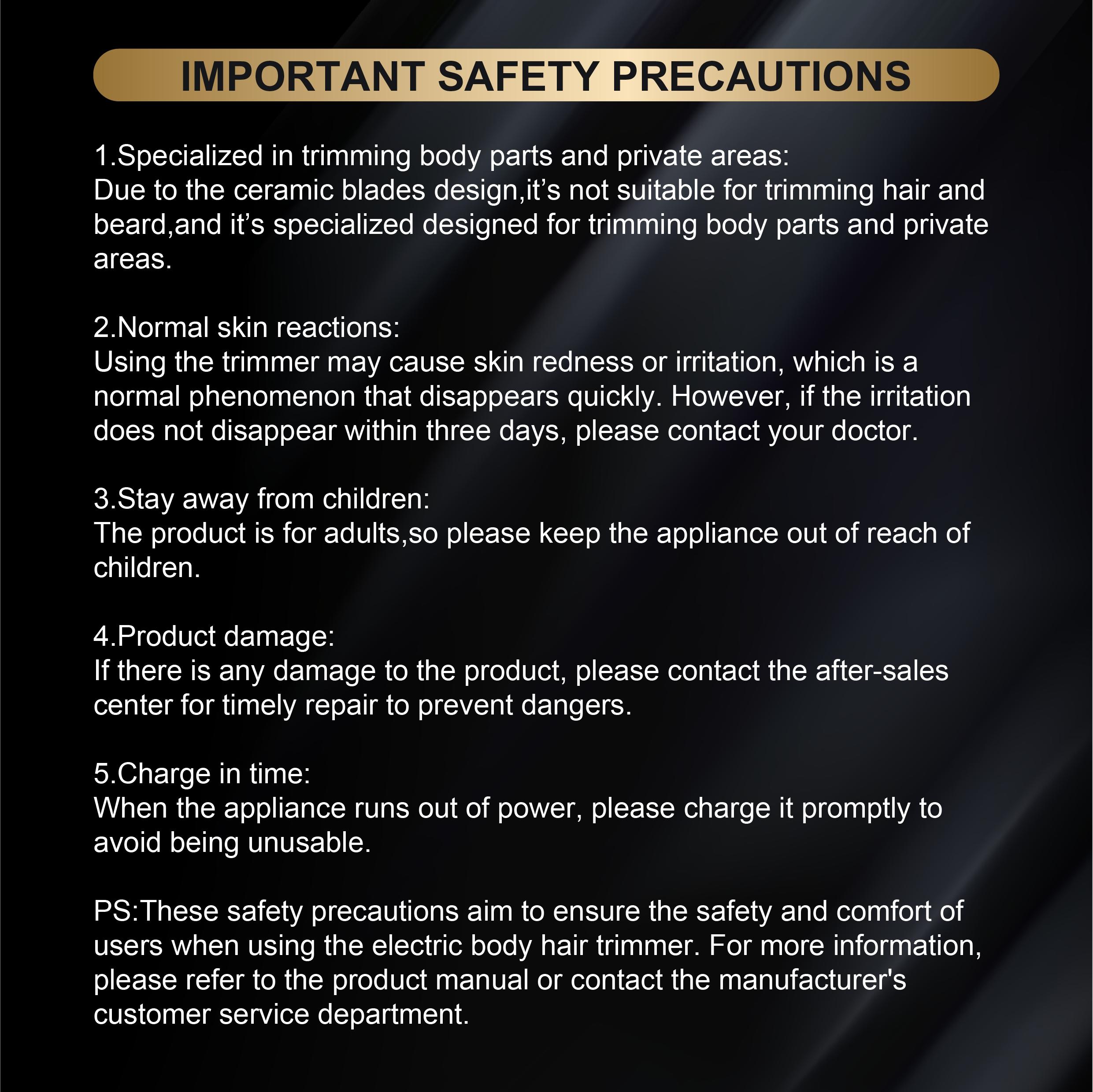 OLOV Anti-Nick Body & Ball Trimmer - Safe Ceramic Blade Groomer for Men OLOV Anti-Nick Body & Ball Trimmer - Safe Ceramic Blade Groomer for Men