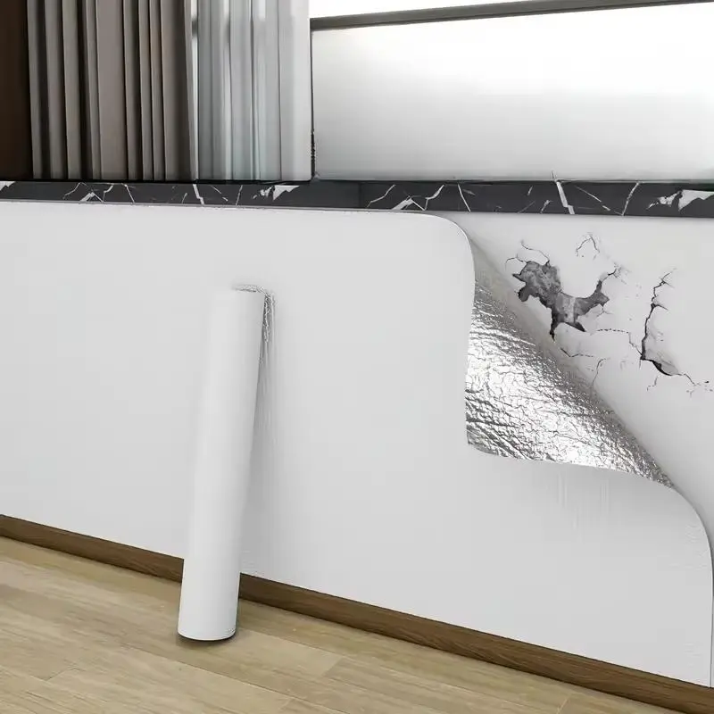 Self-Adhesive Waterproof Insulation Wallpaper, Decorative Wallpaper, Sound Insulating Wallpaper, Sticky Wallpaper Peel and Stick, Durable Vinyl Material, Soundproof and Washable Random Pattern, Ideal for Home and Restaurant Decor, Peel and Stick Wallpaper