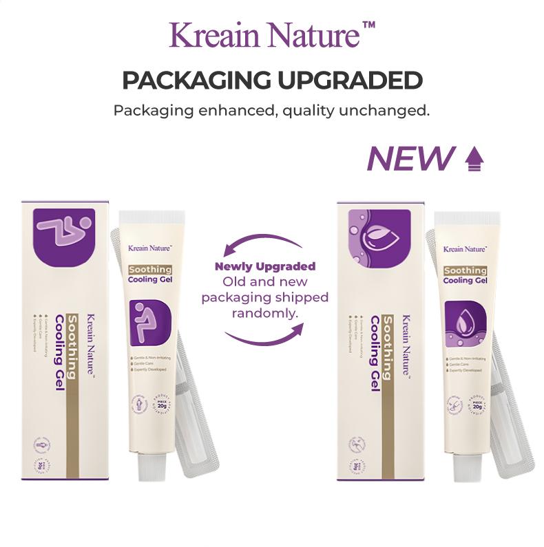 Kreain Nature 5 Hemorrhoid Gel Carthamus Seed Scutellaria Baicalensis Extract Carboxymethylcellulose Purple Daisy Apply to the Skin Used for Eliminating Hemorrhoids