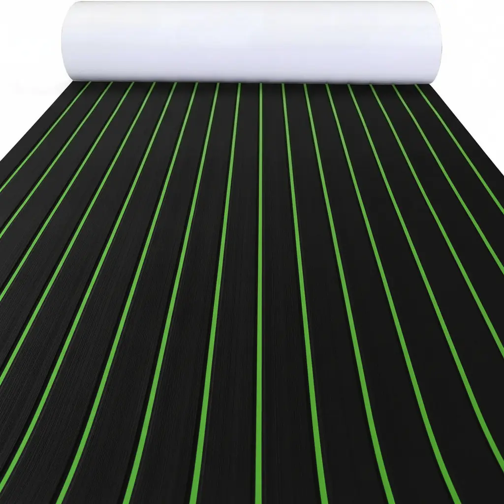 KXKZREN Boat Flooring pad EVA Foam Boat Decking sheet mat Faux Teak Marine Flooring Boat Sea Deck Flooring for Yacht Motorboat RV Kayak and Swimming Pool Carpet Mat
