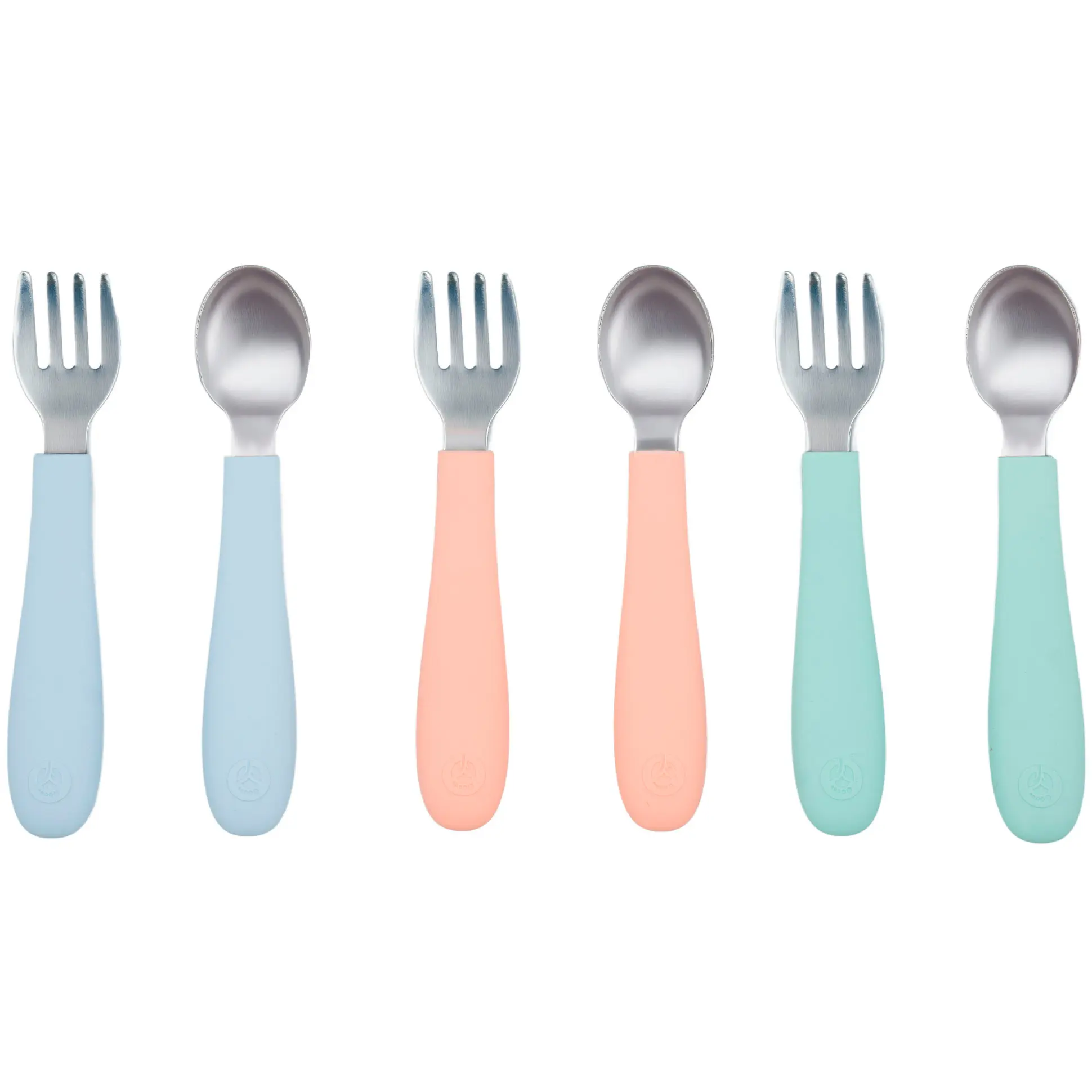 Pastel Blue/Coral/Mint