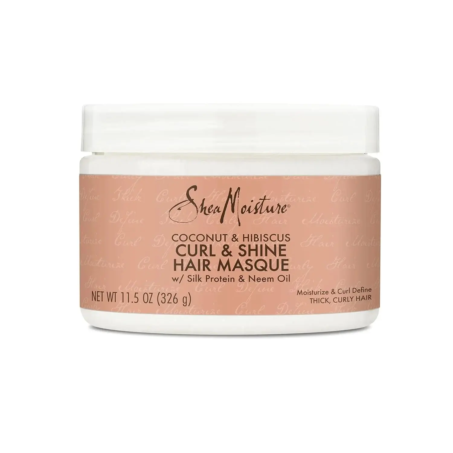 Shea Moisture Curl & Shine Hair Masque, Coconut & Hibiscus, 11.5oz