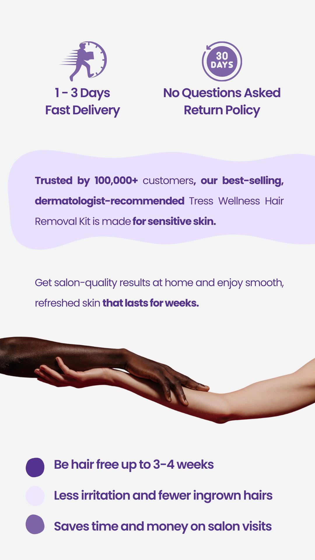 Complete Waxing Kit Set by Tress Wellness | Safe for Full Body Waxing | Armpit, Face, Legs, Brazilian and Bikini Waxing at home | At Home Waxing Kits for Women & Men | Sensitive Skin | Body Care | Waxing Hair Removal Hypoallergenic Wax Beads Hard Wax Kit Complete Waxing Kit Set by Tress Wellness | Safe for Full Body Waxing | Armpit, Face, Legs, Brazilian and Bikini Waxing at home | At Home Waxing Kits for Women & Men | Sensitive Skin | Body Care | Waxing Hair Removal Hypoallergenic Wax Beads Hard Wax Kit