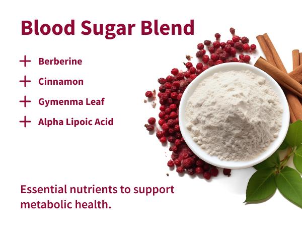 Snap Supplements - Blood Sugar Blend - 30 Servings - Natural Supplement Capsules Fitness Edible