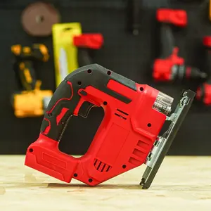 Cordless reciprocating saw, compatible with 18V batteries, for straight cuts and curved cutting, LED lighting, 45° bevel cutting capability, suitable for wood, metal, and PVC materials, durable and long-lasting, designed for engineers and DIY enthusiasts,