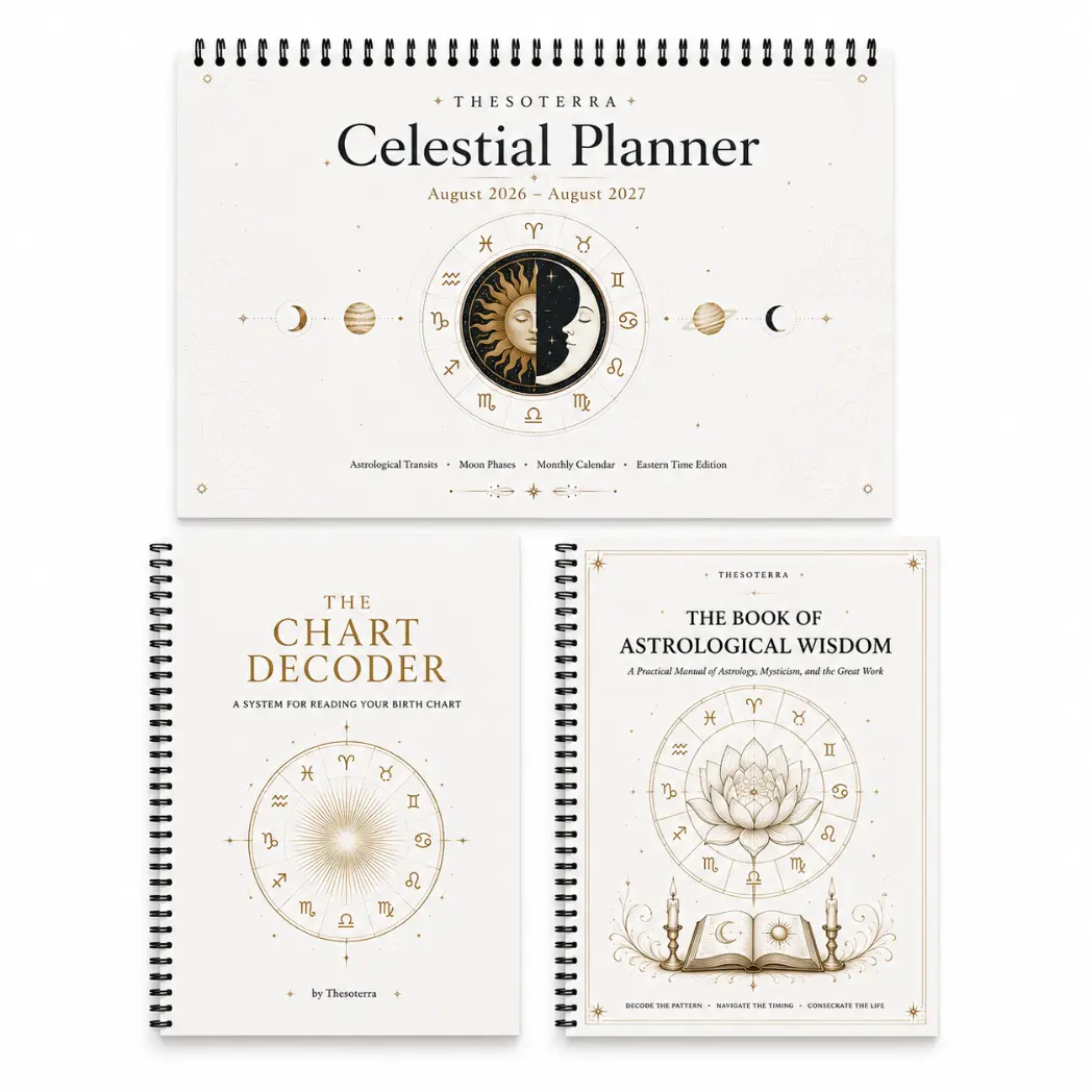 Complete Astrology Bundle - Horoscope Book, Chart Decoder, Celestial Planner for Lifestyle & Hobbies Enthusiasts