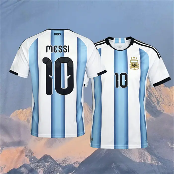 2026 Argentina Team Messi 10 Short sleeve Soccer jersey