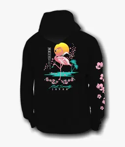 Flamingo Blossom 2.0 Mens Hoodie