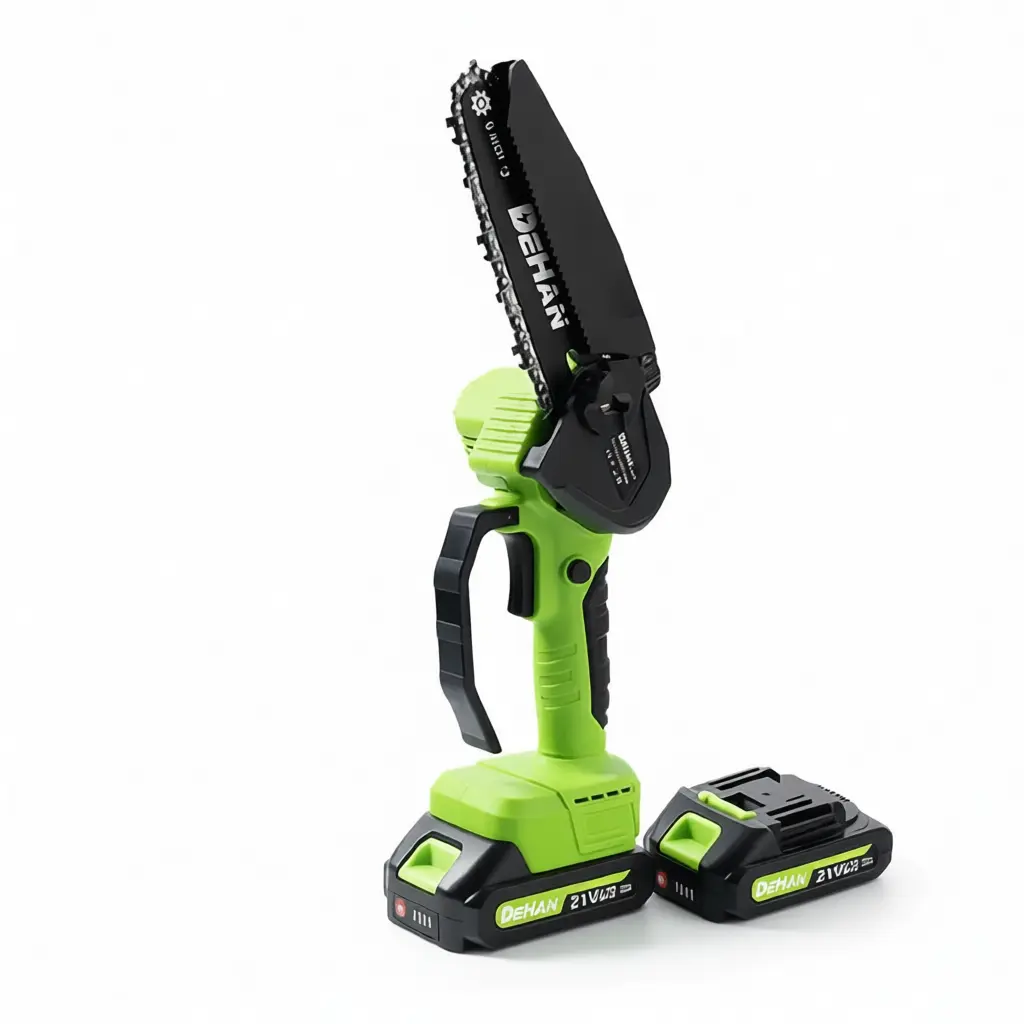 6 Inch Mini Chainsaw – Cordless Electric Saw with Batteries, Lightweight for Beginners，Easy Tree Trimming Tool,  gardening work Multi-Functional Tools