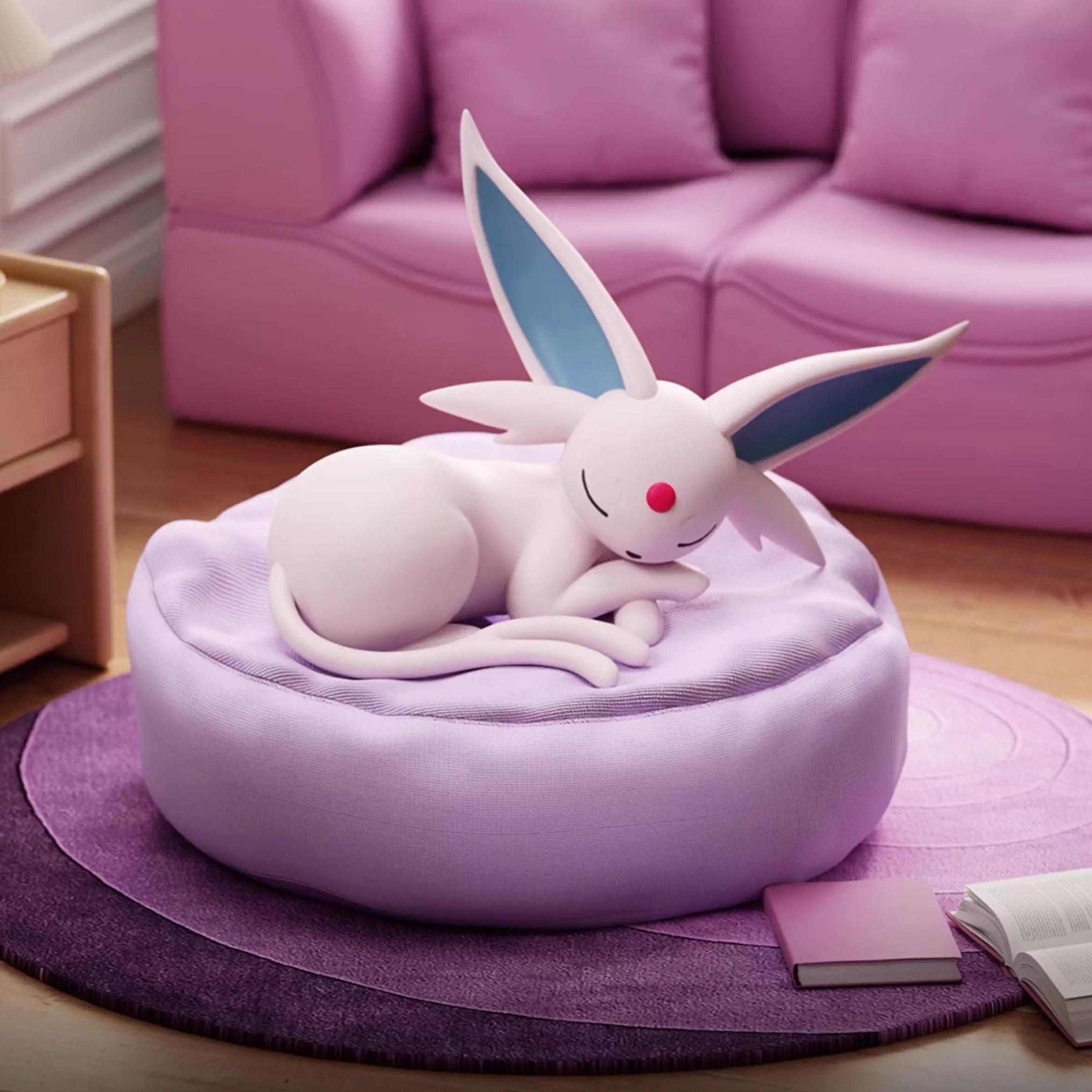 Pokémon Eevee Family Sleeping Pose Figurine Blind Box Adorable Eeveelutions In Cute Sleeping Poses Exquisite Details And Fine Workmanship Lovely Desktop Decor Great Collectibles For Anime Fans, Back To School