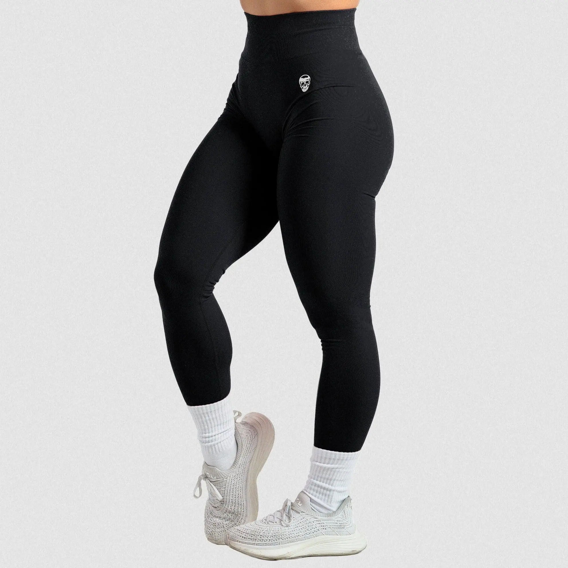 Gymreapers Women's Infinity Seamless High Waist Sports Bottoms, Ultra-Comfortable Moisture-Wicking 4-Way Stretch Skinny Leggings with Back Scrunch for Gym, Yoga Activewear