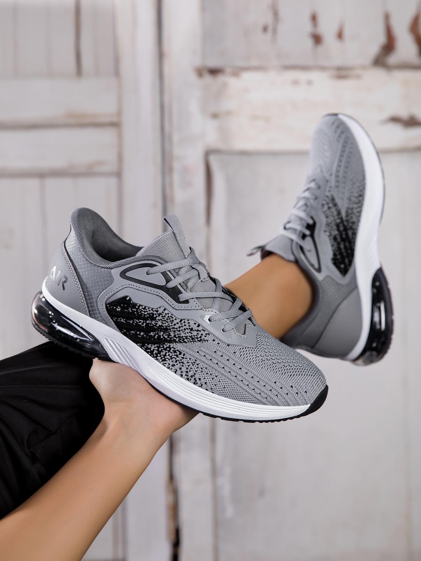 Men's All-Season Athletic Shoes Stylish Comfortable Sneakers Shock-Absorbing Non-Slip Lightweight for Gym Workouts Outdoor Sports Jogging Walking Rope Skipping Footwear Runner Casual Tenisshoes