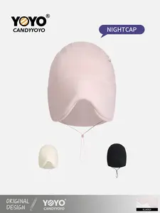 Original design, comfortable sleep cap. Soft, skin-friendly, and breathable, suitable for both indoor and outdoor use. A dual-purpose cap designed specifically for women, perfect for wearing in summer. It features UV protection and a stylish design.