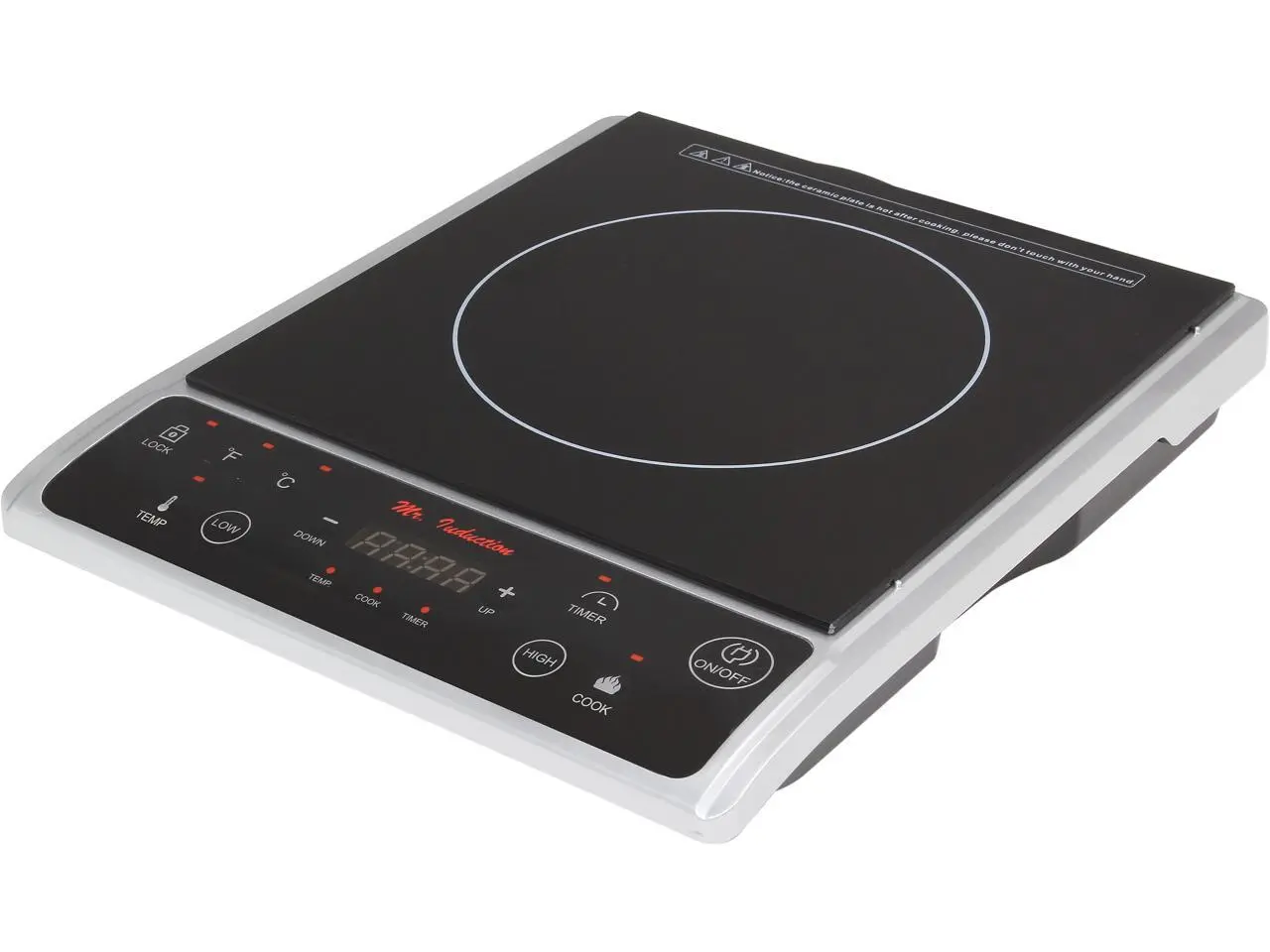 Sunpentown SR-964TS Induction Cooktop - Silver