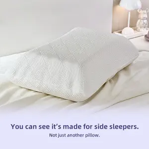 Prime Sleep Non-Sagging Memory Foam Pillow, Designed for Broad Shoulders—A cervical pillow that provides firm support for larger builds, helping to align the spine, relieve neck pain, and promote restful sleep
